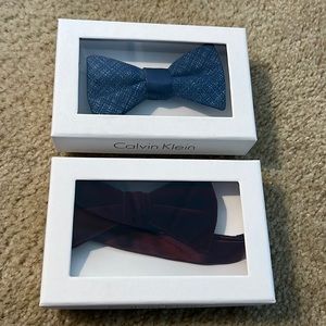 Pack of 2 Calvin Klein bow ties